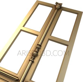 Doors (DVR_0284) 3D model for CNC machine